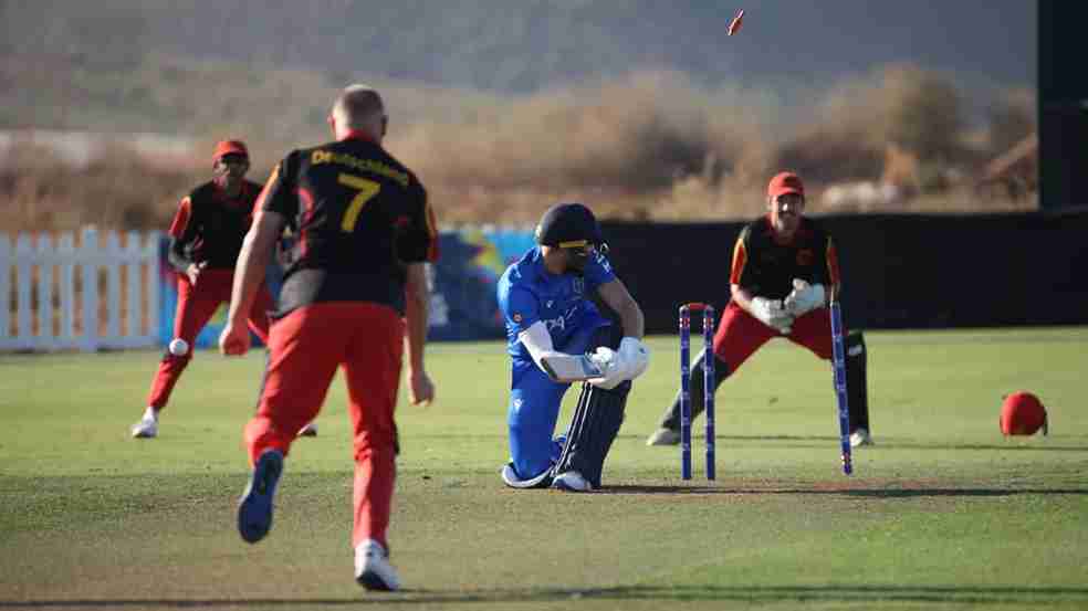 Cricket fans in Germany